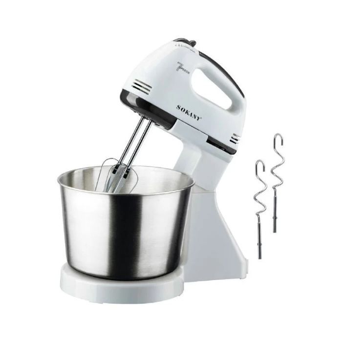 Batteur Avec Bol Sokany 6620 - 7 Vitesses - 2 L - 250 W