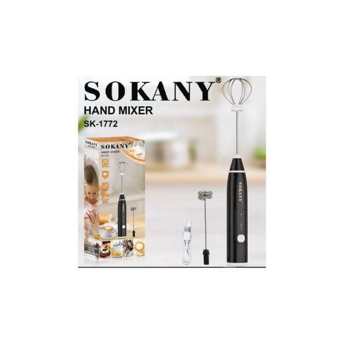 Batteur à Œufs  SOKANY SK-1772 - 3 vitesses - blanc