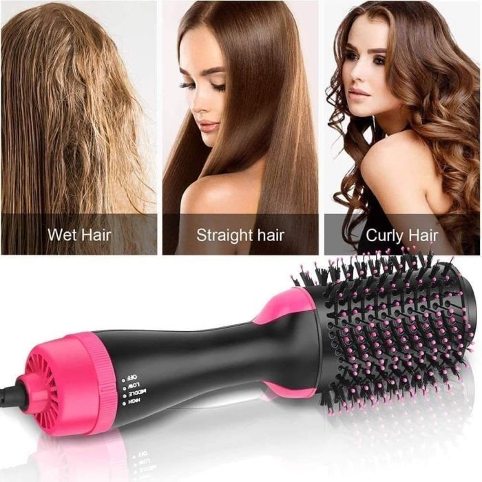 Brosse Cheveux 3 En 1 Soufflante & Lissante One Step  - 1200 W