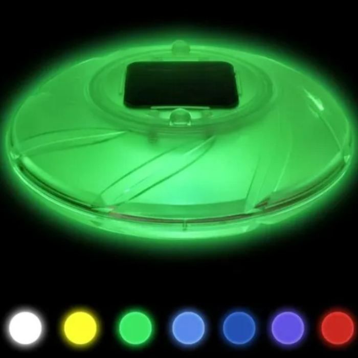 Lampe Flottante Solaire LED pour Piscine PHS - Ambiance ET Eclairage - 7 Couleurs