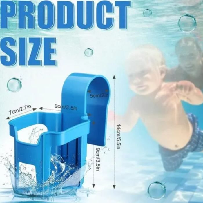 Porte gobelet pour piscine tubulaire PHS - Plastique