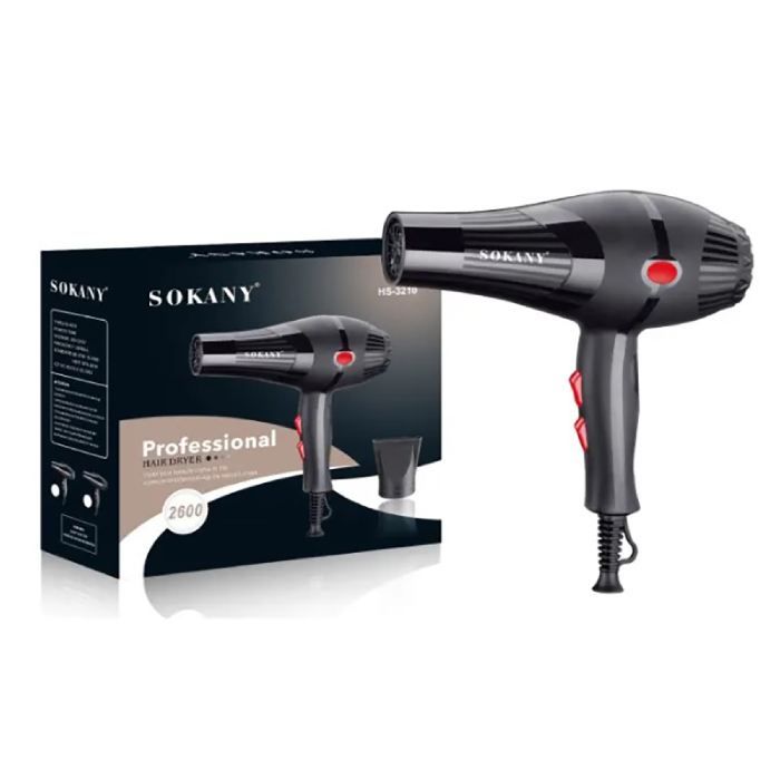 Sèche Cheveux Professionnel Sokany HS-3210 - 2600 W